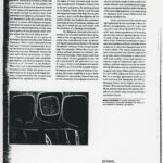 Carotenuto Art Issues March April 1999