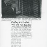 _Chaffey Art Exhibit..._ Unknown paper